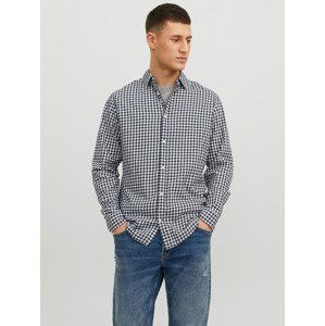 Jack & Jones Gingham Košile Modrá