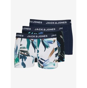 Jack & Jones Boxerky 3 ks Modrá