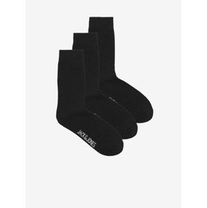 Jack & Jones Ponožky 3 páry Černá