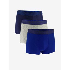 Under Armour M UA Perf Tech 3in Boxerky 3 ks Modrá