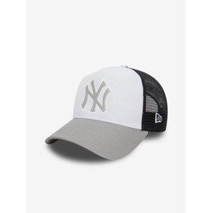 New Era New York Yankees MLB Logo A-Frame Trucker Kšiltovka Šedá