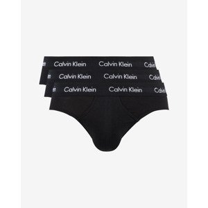 Calvin Klein Slipy 3 ks Černá