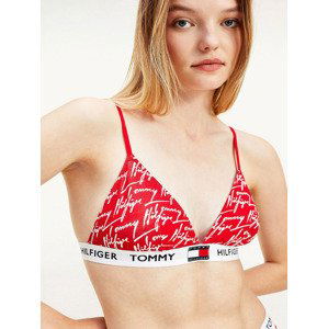 Tommy Hilfiger Padded Triangle Bra Podprsenka Červená