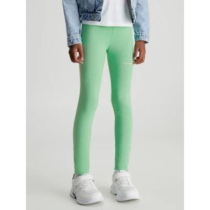 Calvin Klein Jeans Legíny dětské Zelená