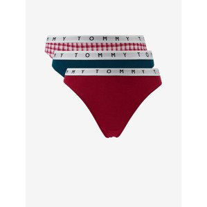 Tommy Hilfiger Underwear Kalhotky 3 ks Červená