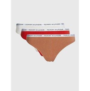 Tommy Hilfiger Underwear Kalhotky 3 ks Hnědá