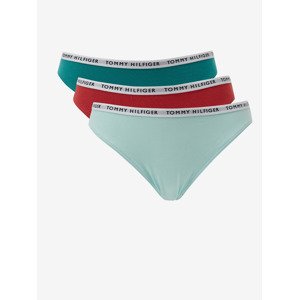 Tommy Hilfiger Underwear Kalhotky 3 ks Zelená