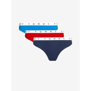 Tommy Hilfiger Underwear Kalhotky 3 ks Modrá