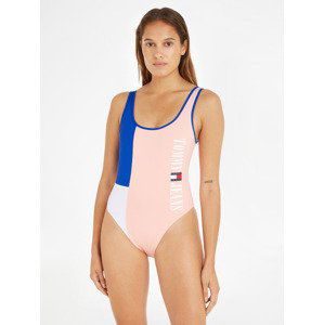 Tommy Hilfiger Underwear One Piece Runway Jednodílné plavky Růžová