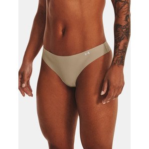 Under Armour PS Thong Kalhotky 3 ks Béžová