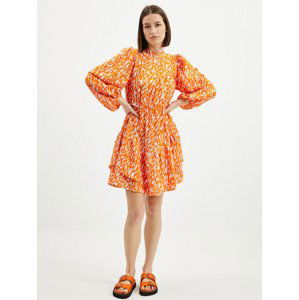 Vero Moda Daisy Šaty Oranžová