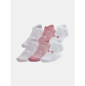 Under Armour UA Essential No Show Ponožky 6 párů Růžová