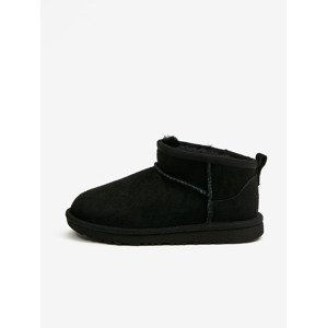 UGG Classic Ultra Mini Kotníková obuv Černá