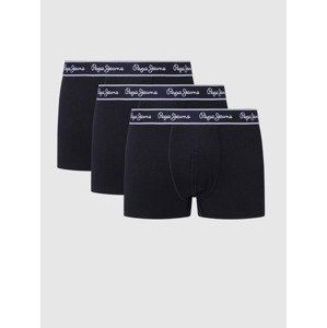 Pepe Jeans Boxerky 3 ks Černá