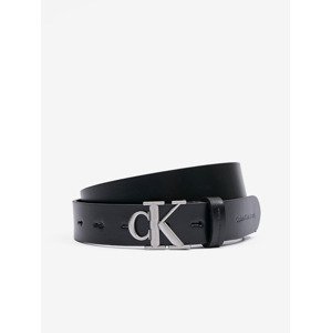 Calvin Klein Jeans Round Mono Pásek Černá