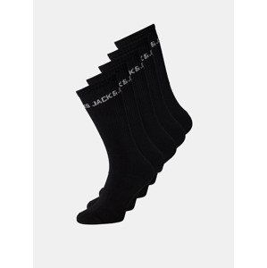 Jack & Jones Ponožky 5 párů Černá