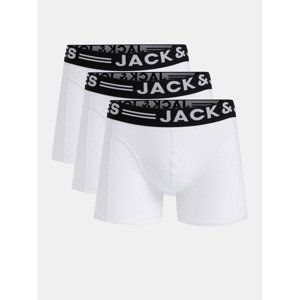 Jack & Jones Sense Boxerky 3 ks Bílá