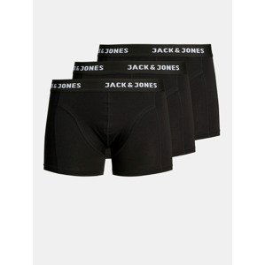 Jack & Jones Anthony Boxerky 3 ks Černá