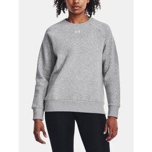 Under Armour UA Rival Fleece Crew Mikina Šedá