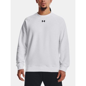 Under Armour UA Rival Fleece Crew Mikina Bílá