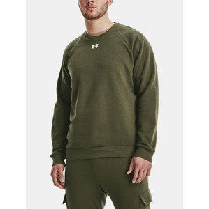 Under Armour UA Rival Fleece Crew Mikina Zelená