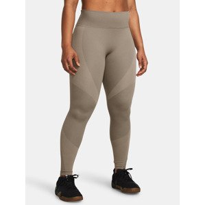 Under Armour Vanish Elite Seamless AnkLeg Legíny Hnědá