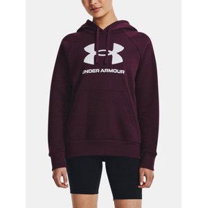 Under Armour UA Rival Fleece Big Logo Hdy Mikina Červená