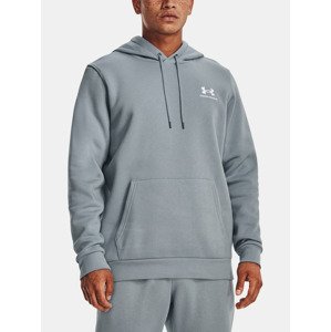 Under Armour UA Essential Fleece Hoodie Mikina Modrá