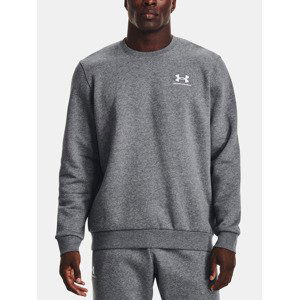 Under Armour UA Essential Fleece Crew Mikina Šedá