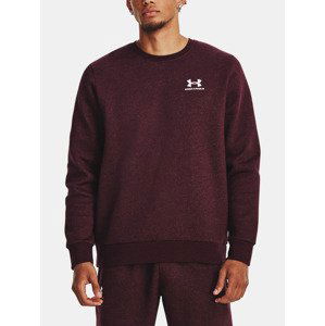 Under Armour UA Essential Fleece Crew Mikina Červená