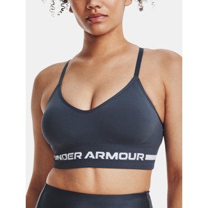 Under Armour UA Seamless Low Long Sportovní podprsenka Šedá