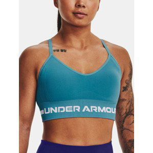 Under Armour UA Seamless Low Long Sportovní podprsenka Modrá