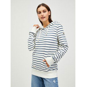 Ragwear Berit Stripes Mikina Bílá