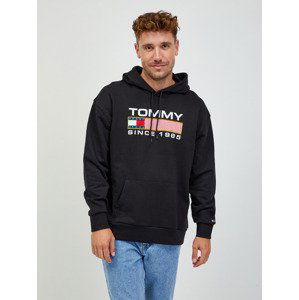 Tommy Jeans Mikina Černá