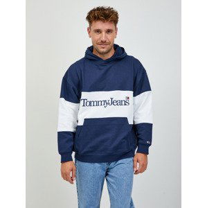 Tommy Jeans Mikina Modrá