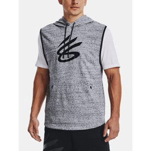 Under Armour Curry Sleeveless Hoodie Mikina Šedá