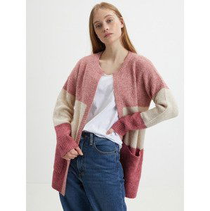 Jacqueline de Yong Hudson Cardigan Růžová