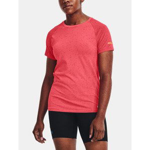 Under Armour UA Seamless Run SS Triko Růžová