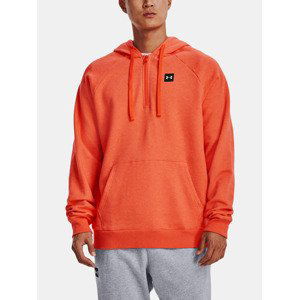 Under Armour UA Rival Fleece 1/2 Zip HD Mikina Oranžová