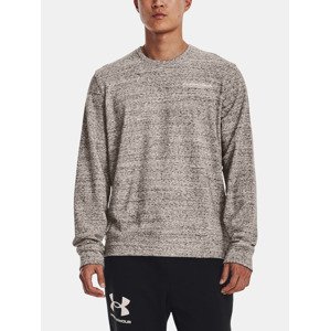 Under Armour UA Rival Terry Logo Crew Mikina Šedá