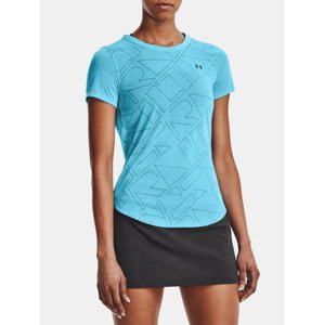 Under Armour UA Run Trail Tee Triko Modrá