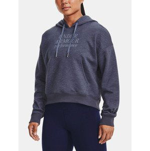 Under Armour Essential Script Hoodie Mikina Šedá