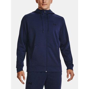 Under Armour UA Armour Fleece FZ Hoodie Mikina Modrá