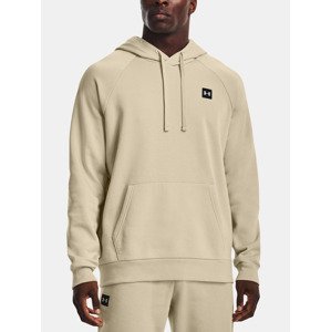 Under Armour UA Rival Fleece Hoodie Mikina Béžová