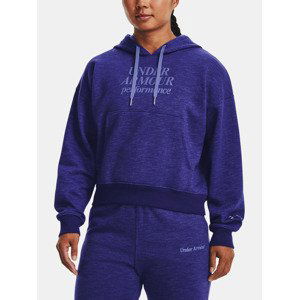 Under Armour Essential Script Hoodie Mikina Modrá