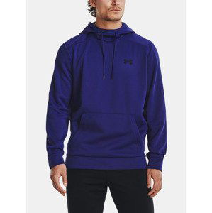 Under Armour UA Armour Fleece Hoodie-BLU Mikina Modrá