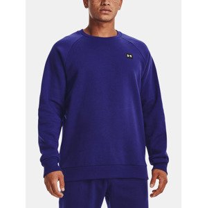 Under Armour UA Rival Fleece Crew-BLU Mikina Modrá