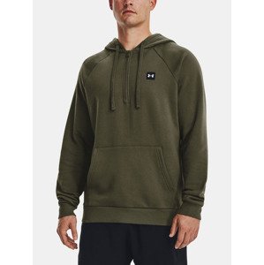 Under Armour UA Rival Fleece 1/2 Zip HD Mikina Zelená