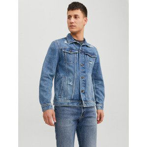 Jack & Jones Jean Bunda Modrá