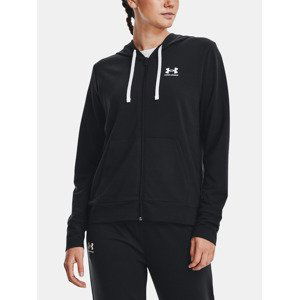 Under Armour Rival Terry FZ Hoodie Mikina Černá